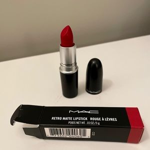 Mac Cosmetics Retro Matte Lipstick in shade “Ruby Woo”